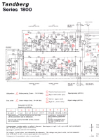 Tandberg 1800-X - Schematic 